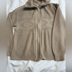 vintage 100% Virgin orlon Campus full zip sweater cardigan  Medium USA